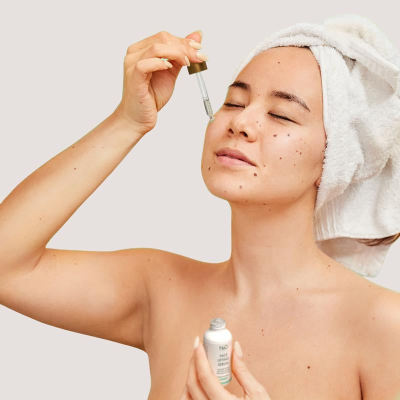 Nuorganic Ultimate Anti-Aging Bundle, Face Lifting Serum & Perfect Eye Serum, Serums for Wrinkles and Fine Lines