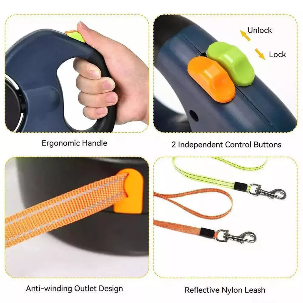 FreedomFlex Dual Dog Leash
